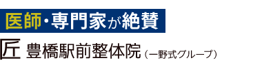 「匠 豊橋駅前整体院」ロゴ